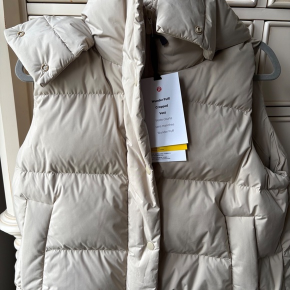 NWT Lululemon Wunder Puff Vest Size 8 Trench - Picture 2 of 4